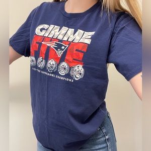 NE Patriots t-shirt size youth XL